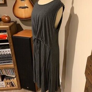 Latched Mama nursing dress size XXL. With easy to lift panel for breastfeeding.